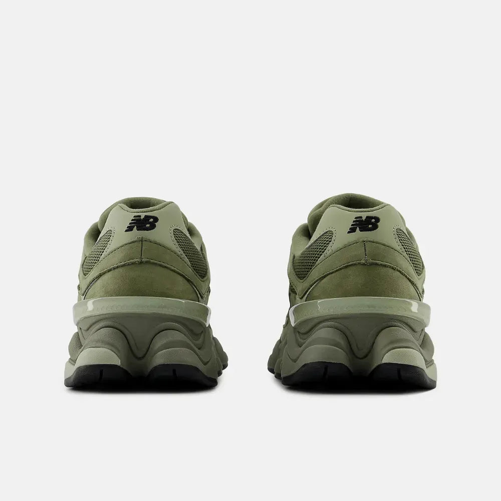New Balance 9060 Dark Olivine Olivine Black