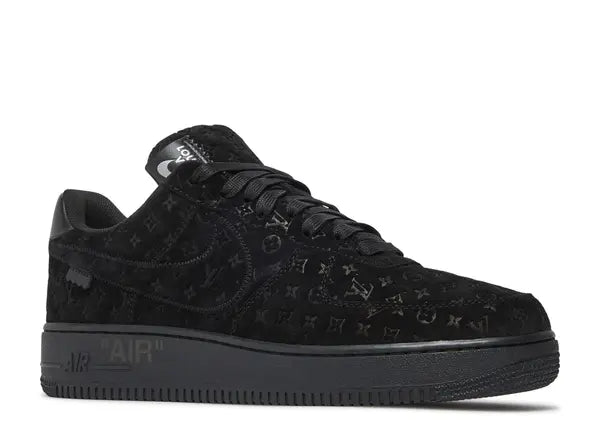 Louis Vuitton x Air Force 1 Low 'Triple Black'