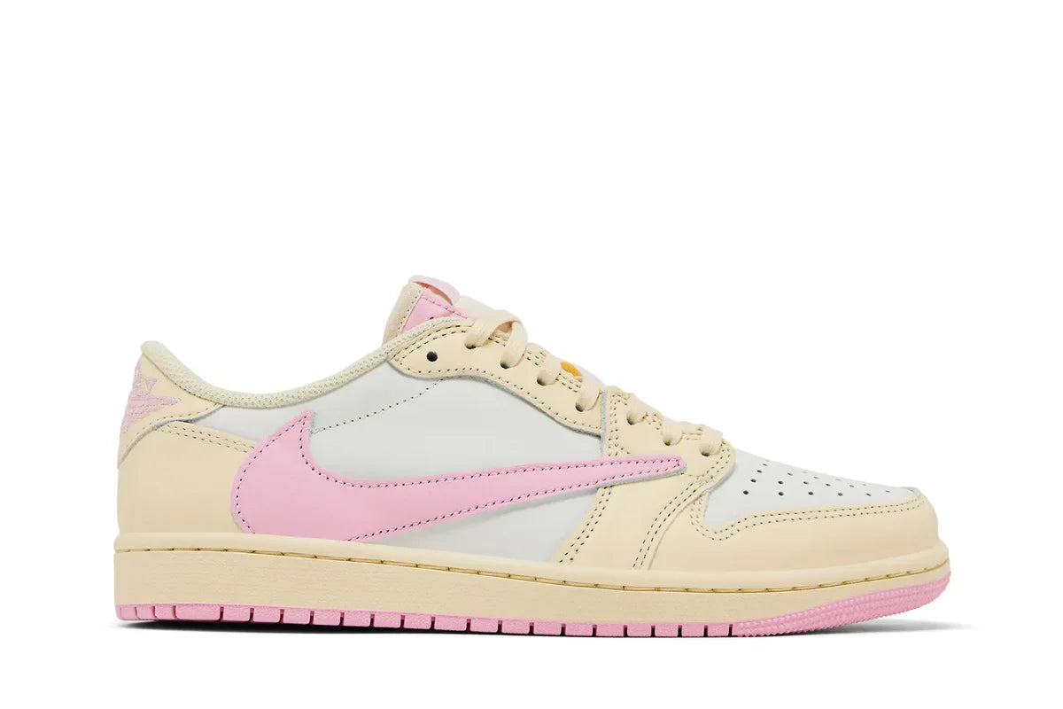 Air Jordan 1 Retro Low OG SP Travis Scott Shy Pink Bege