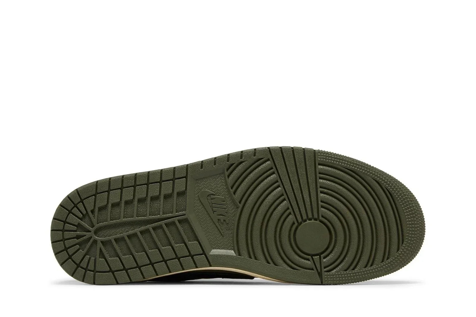 Tênis Air Jordan 1 Low Og Sp x Travis Scott Medium Olive Verde