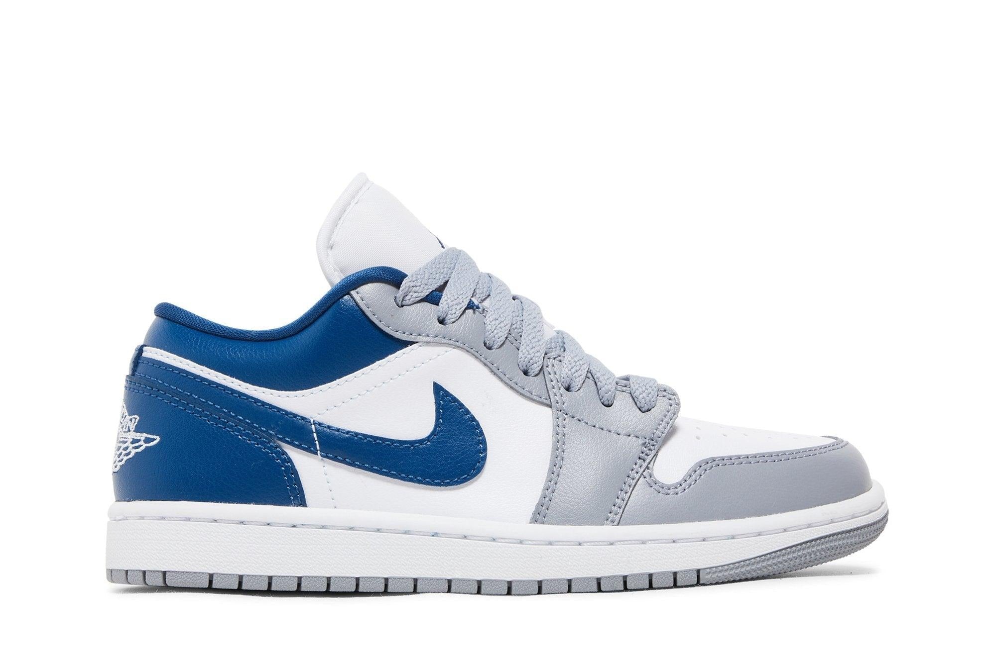 Tênis Air Jordan 1 Low French Blue Azul