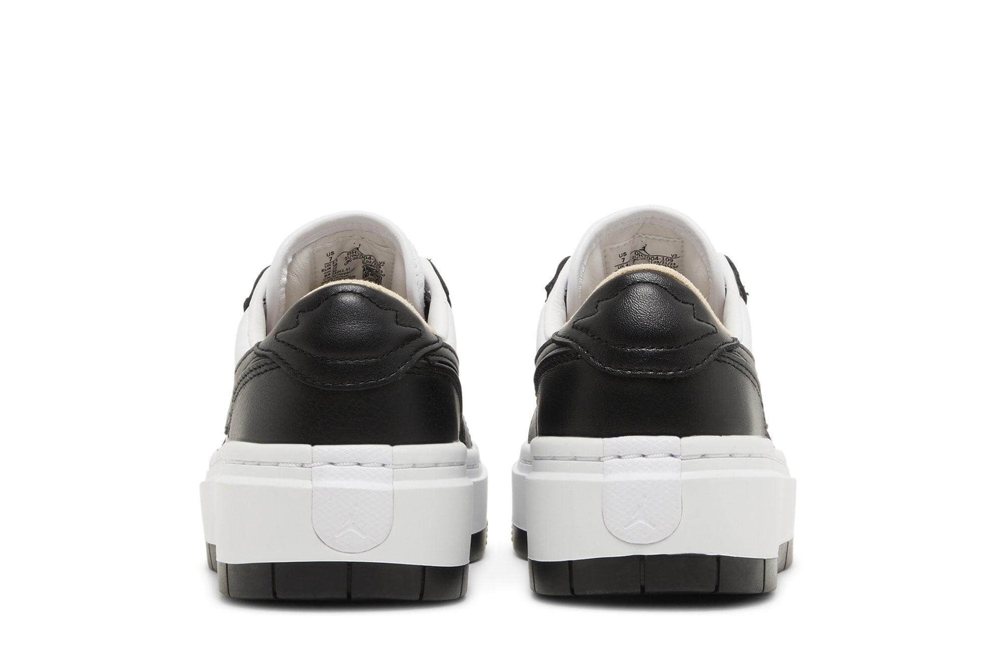 Tênis Air Jordan 1 Elevate Low Black White Preto
