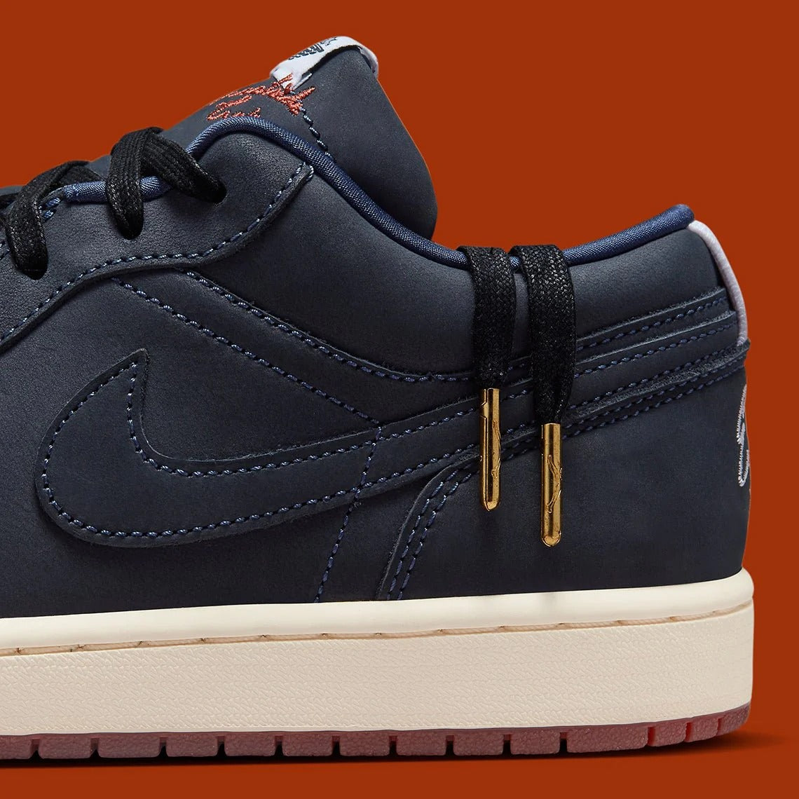 Tênis Air Jordan 1 Low "Eastside Golf" Azul Marinho
