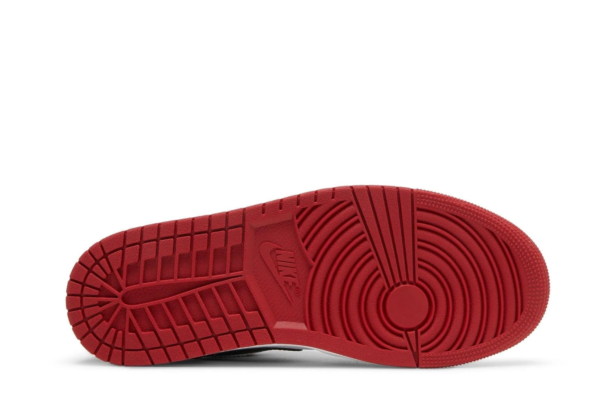 Tênis Air Jordan 1 Low Bred Toe Vermelho