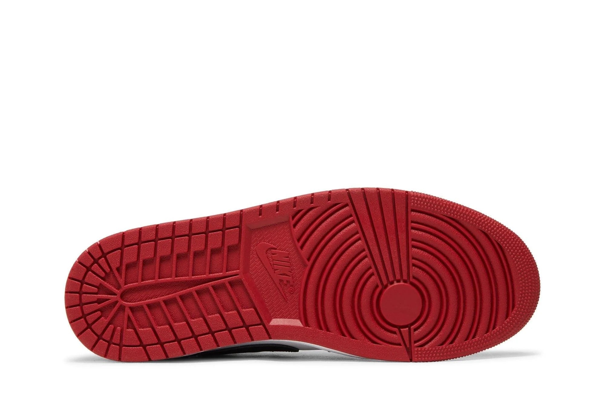 Tênis Air Jordan 1 Low OG Black Toe (2023) Vermelho
