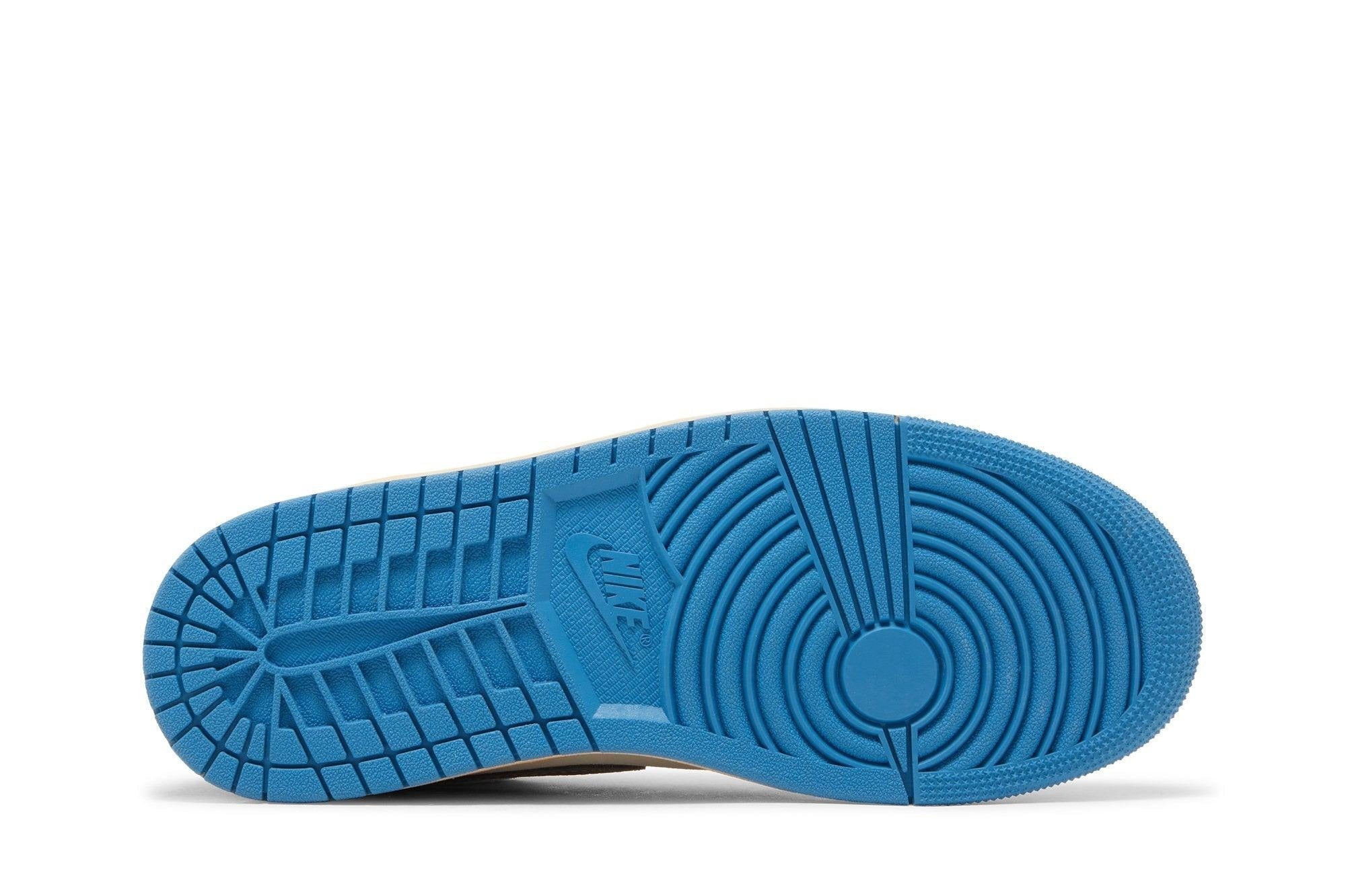 Tênis Air Jordan 1 Low Vintage UNC Grey Azul