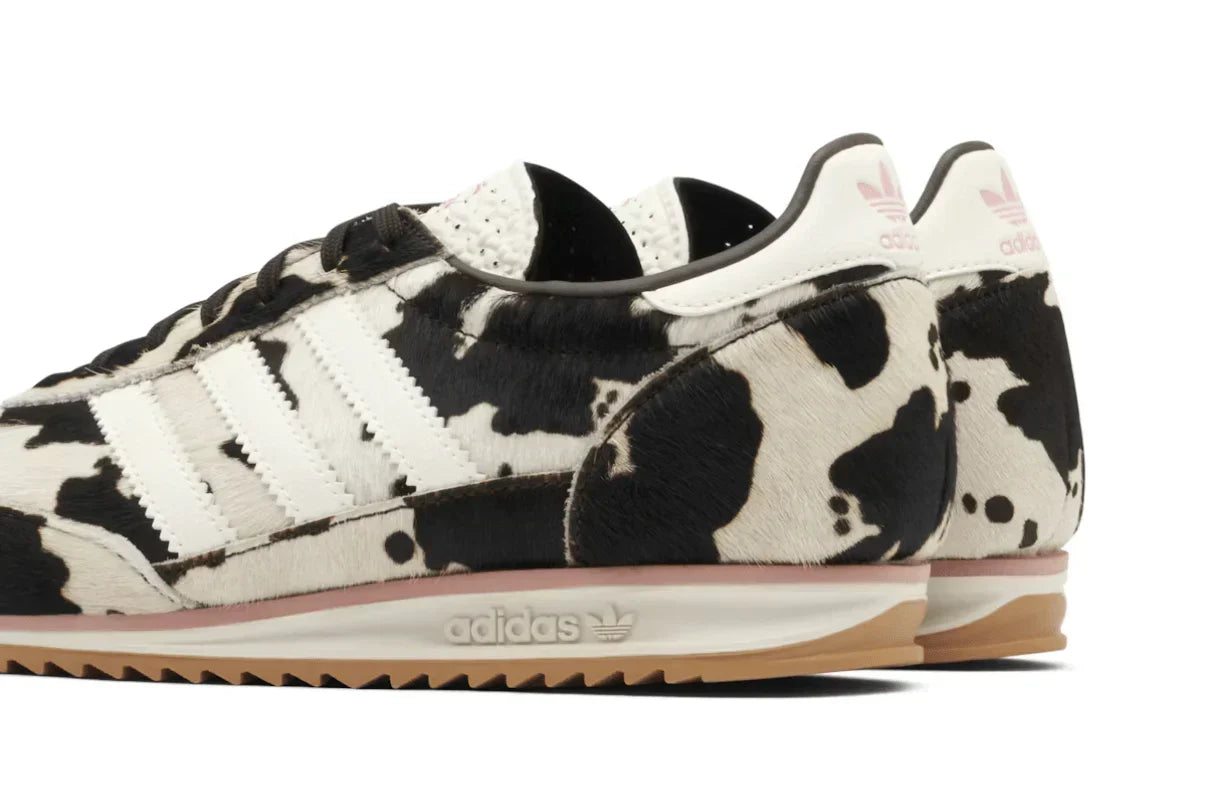 Tênis Adidas SL 72 Og Cow Print Bege detalhe do solado