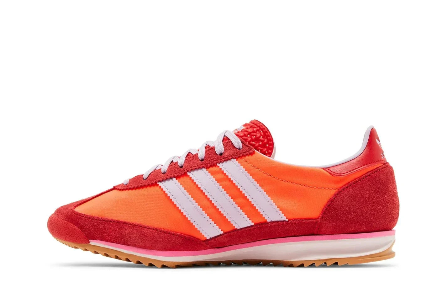 Tênis Adidas SL 72 Og Solar Red Lavander Vermelho detalhe do solado
