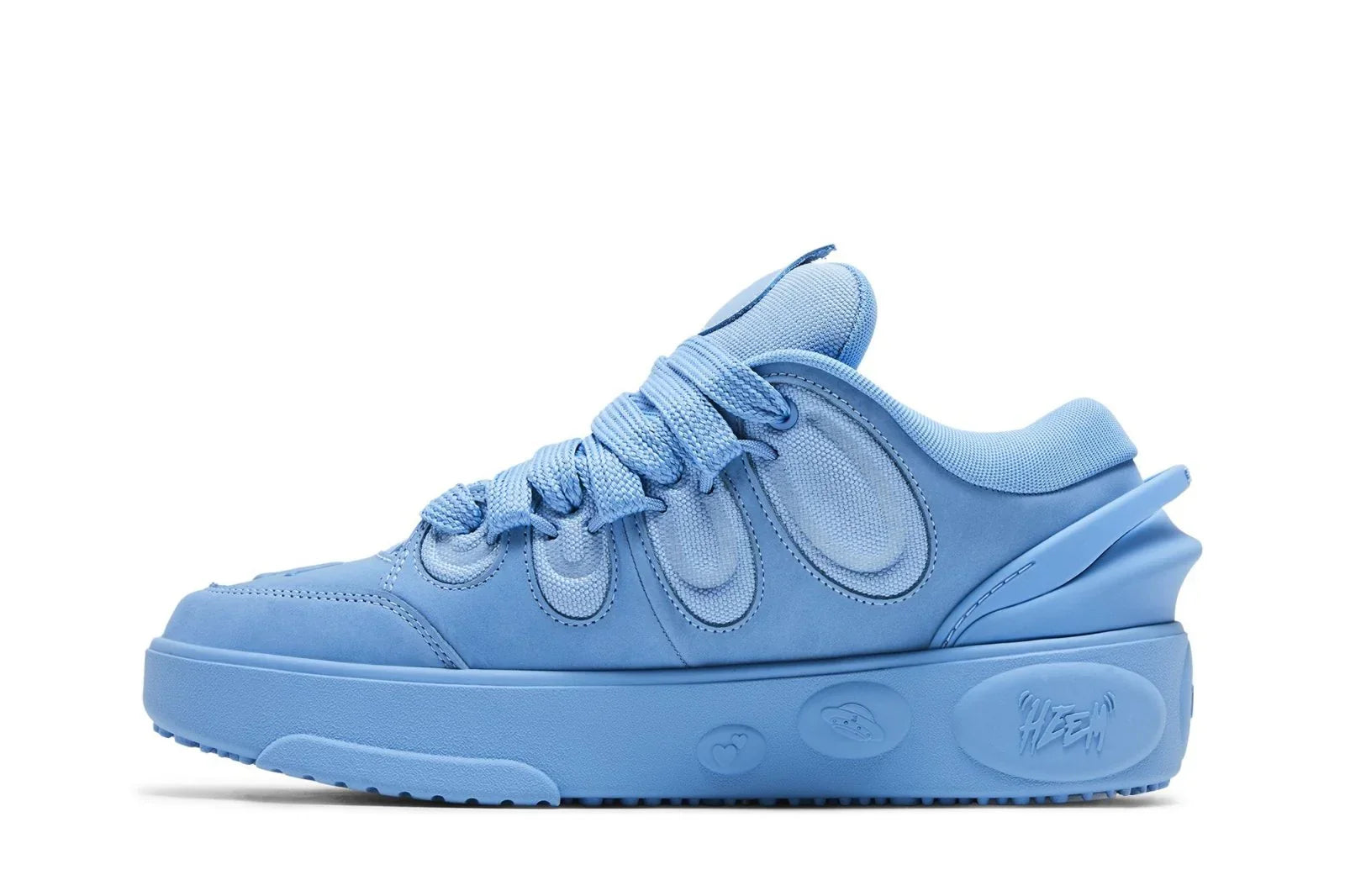 Tênis Puma LaFrancé Moment Team Light Blue x Lamelo Ball Azul detalhe lateral