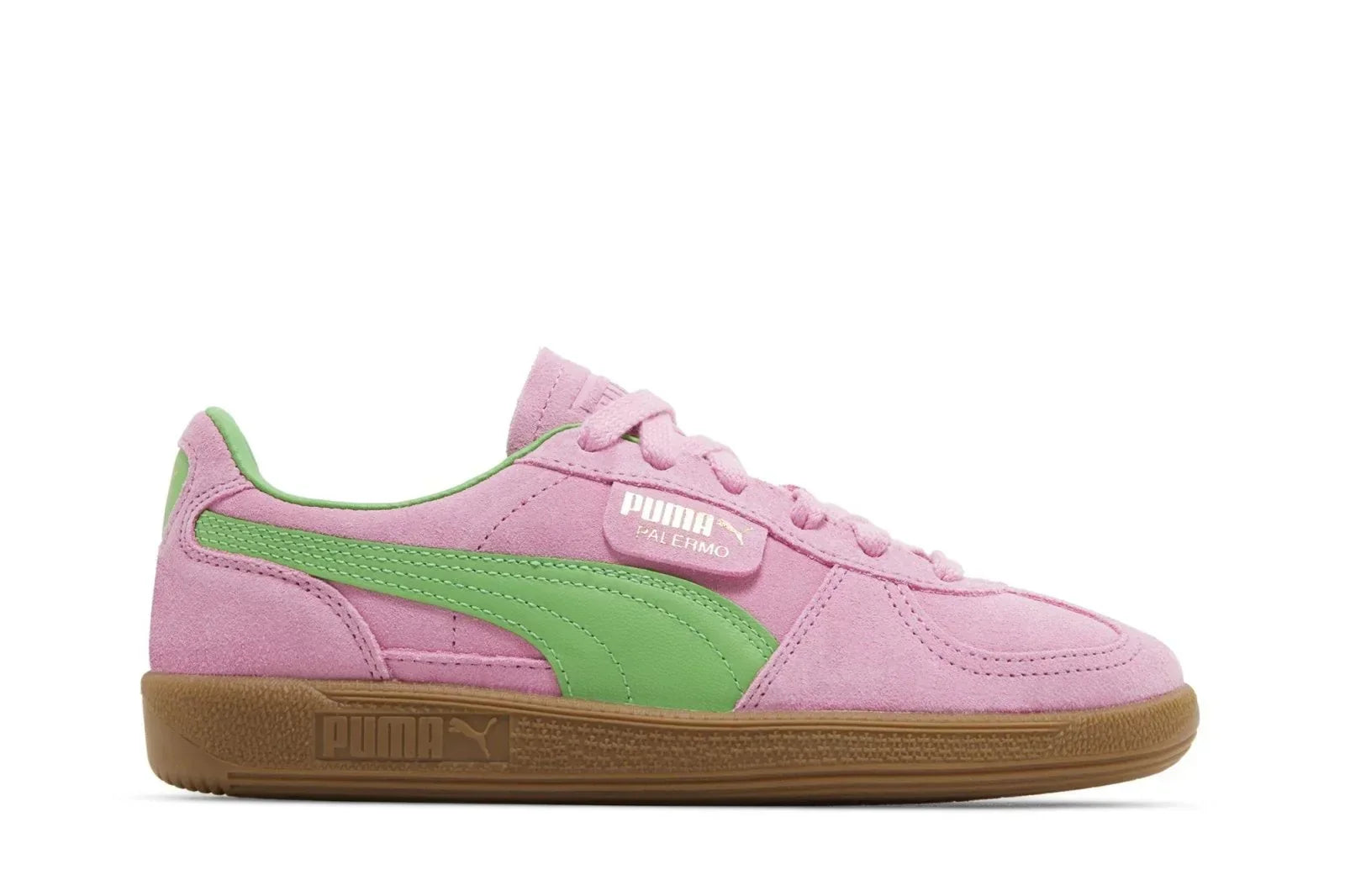 Tênis Puma Palermo Special Pink Delight Green Rosa vista superior