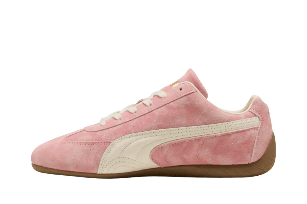 Tênis Puma Speedcat Faded Carnation Pink Alpine Snow Rosa detalhe lateral
