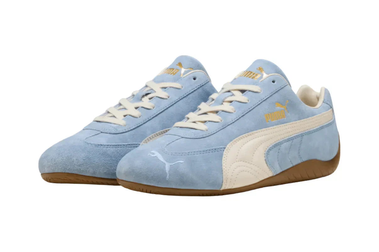 Tênis Puma Speedcat Faded Haute Tropic Alpine Snow Azul vista traseira