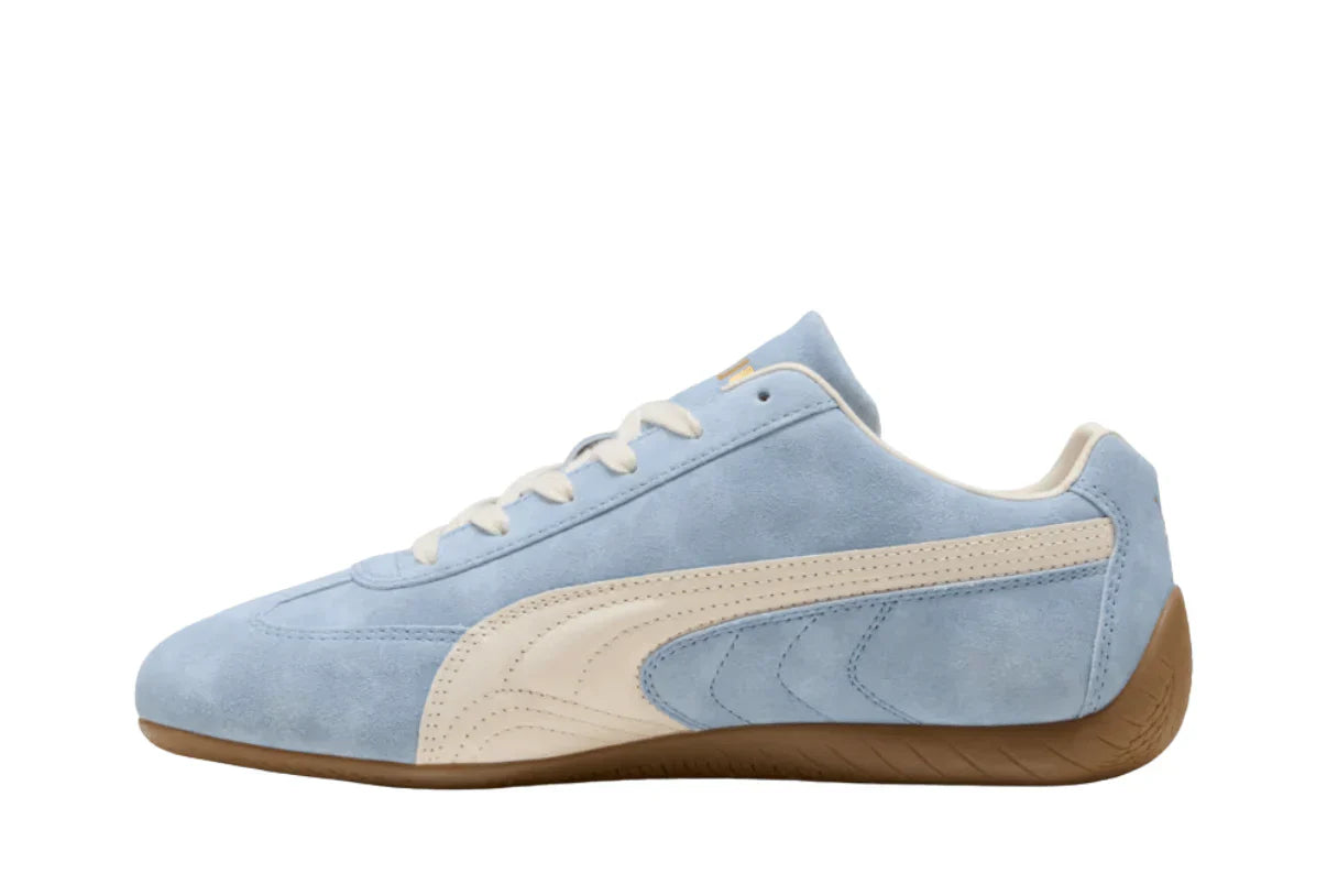 Tênis Puma Speedcat Faded Haute Tropic Alpine Snow Azul detalhe lateral