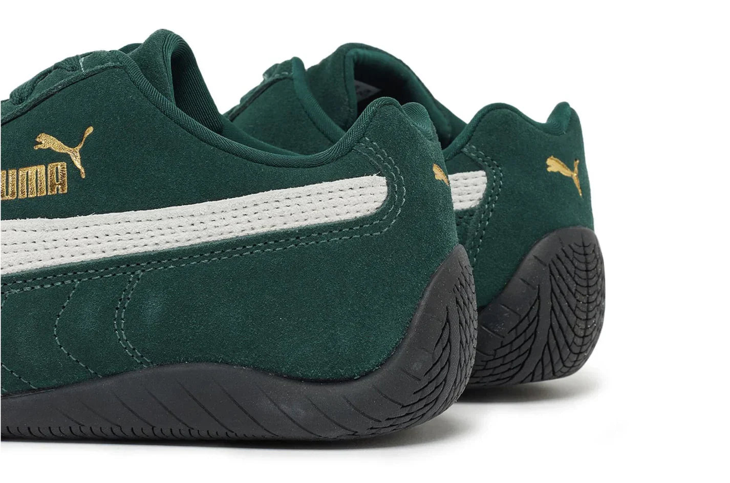 Tênis Puma Speedcat OG Dark Myrtle White Verde vista traseira
