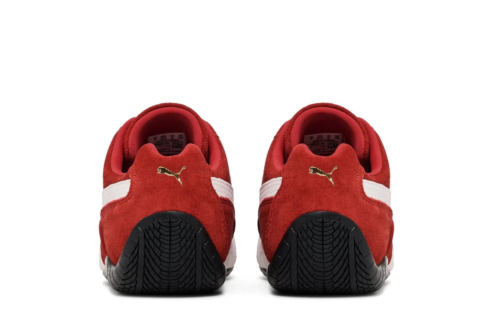 Tênis Puma Speedcat Og Red White Vermelho detalhe do material