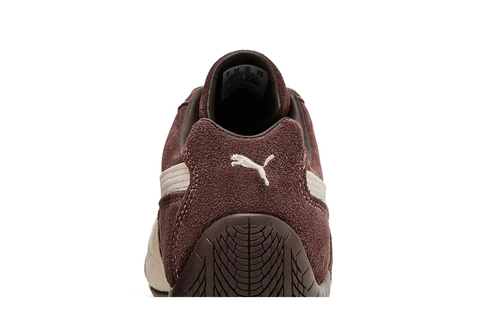 Tênis Puma Speedcat TTF Dark Chocolate Frosted Ivory Marrom detalhe lateral