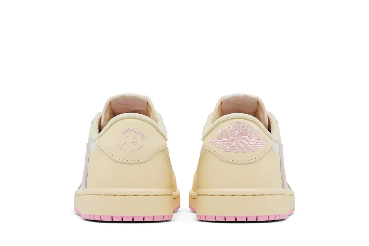 Air Jordan 1 Retro Low OG SP Travis Scott Shy Pink Bege