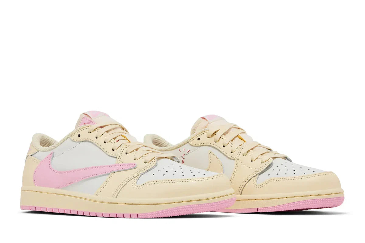 Air Jordan 1 Retro Low OG SP Travis Scott Shy Pink Bege