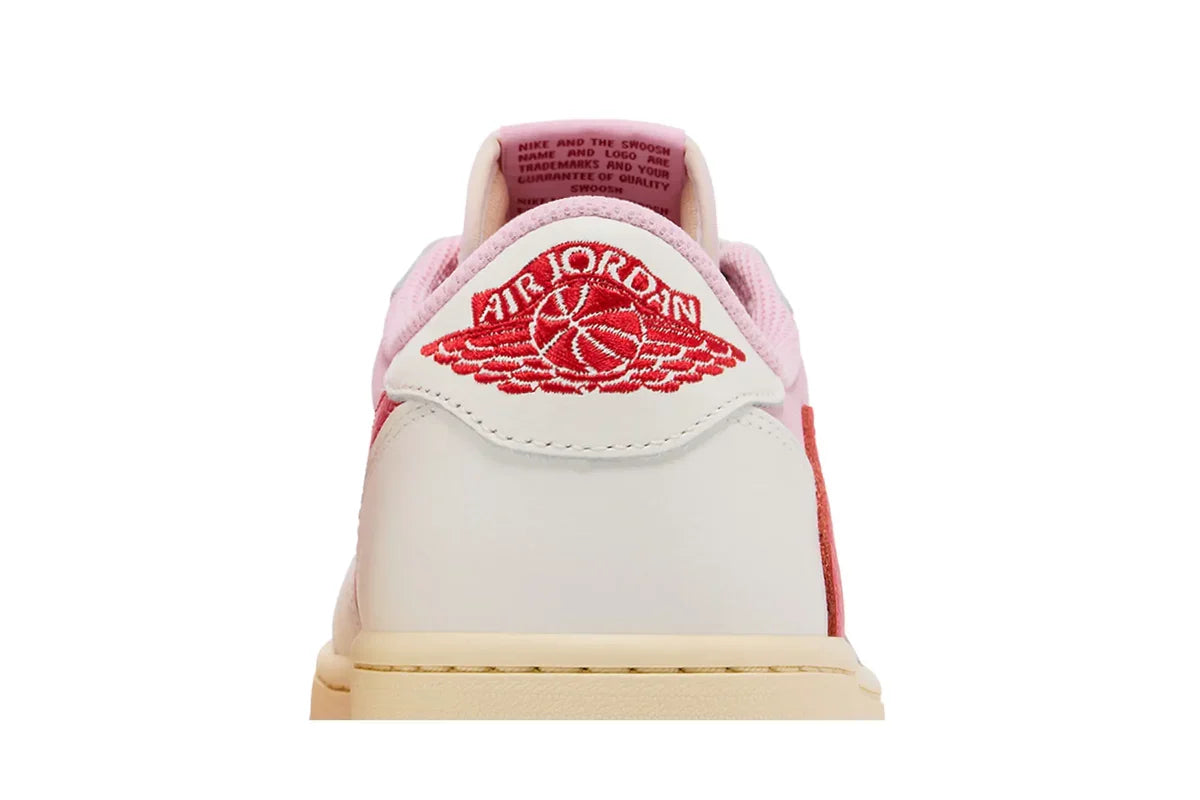 Air Jordan 1 Retro Low OG SP Travis Scott Sail Tropical Pink Rosa