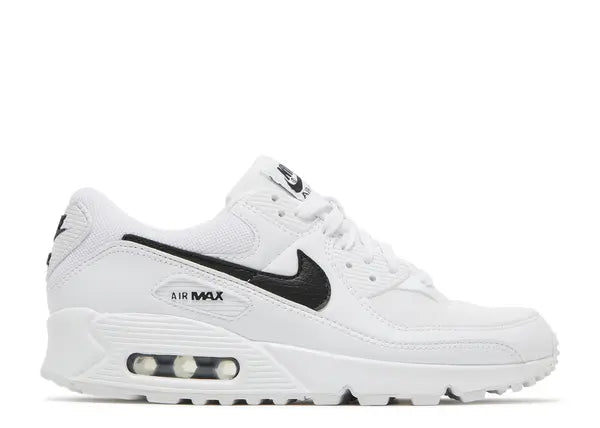 Wmns Air Max 90 'White Black'