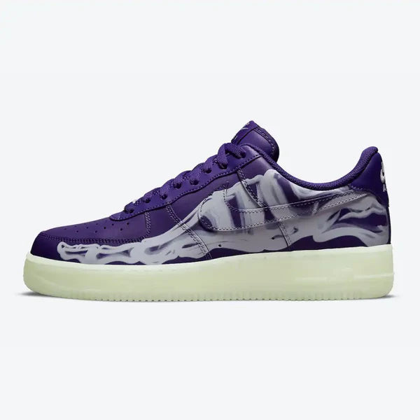 Nike Air Force 1 Low "Purple Skeleton"