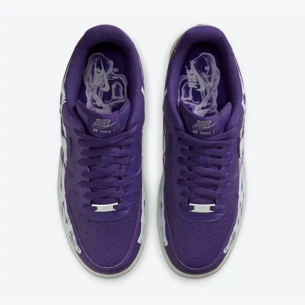 Nike Air Force 1 Low "Purple Skeleton"