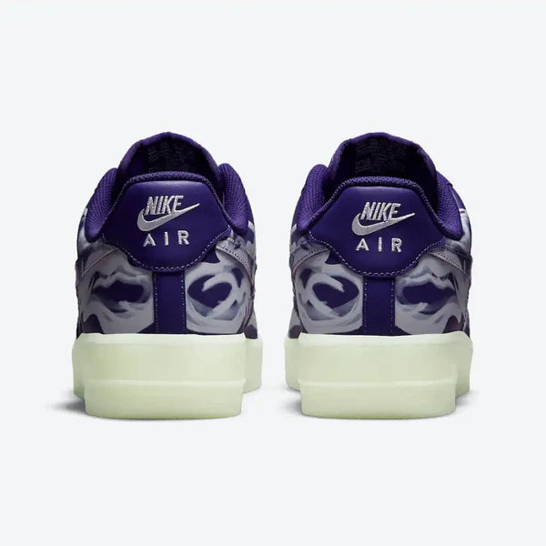 Nike Air Force 1 Low "Purple Skeleton"