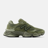 New Balance 9060 Dark Olivine Olivine Black