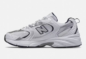 New Balance 530 White Silver Navy