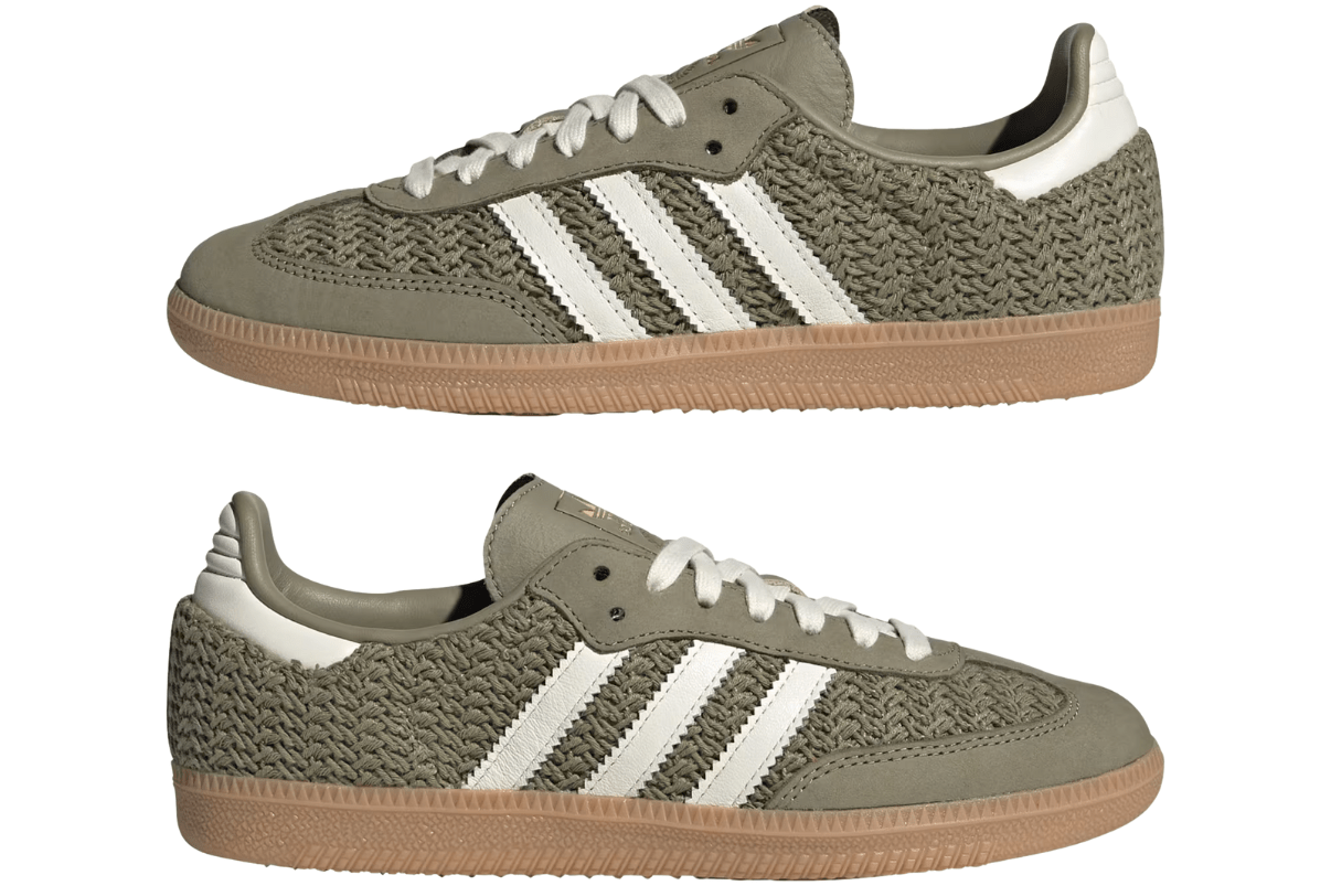 Tênis Adidas Samba OG Crochet Pack Orbit Green Verde