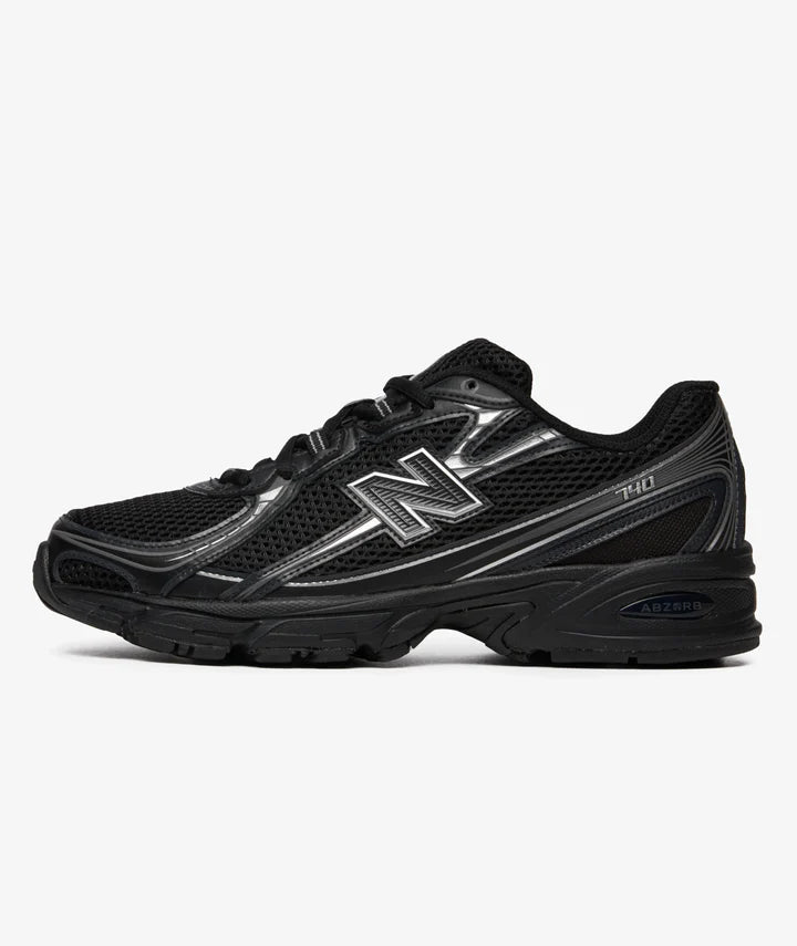 New Balance 740v2 Black Grey Silver