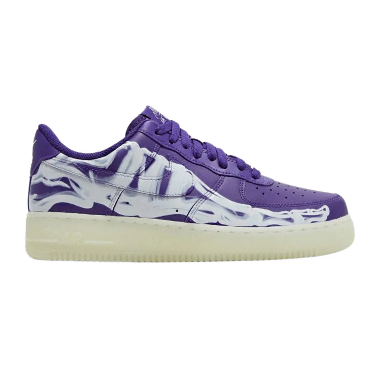 Nike Air Force 1 Low "Purple Skeleton"