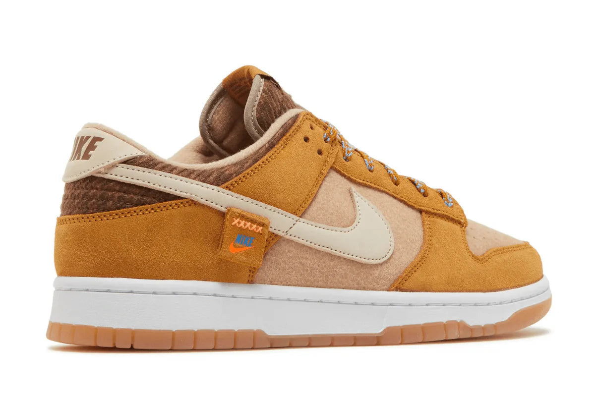 Tênis Nike Dunk Low Teddy Bear Marrom