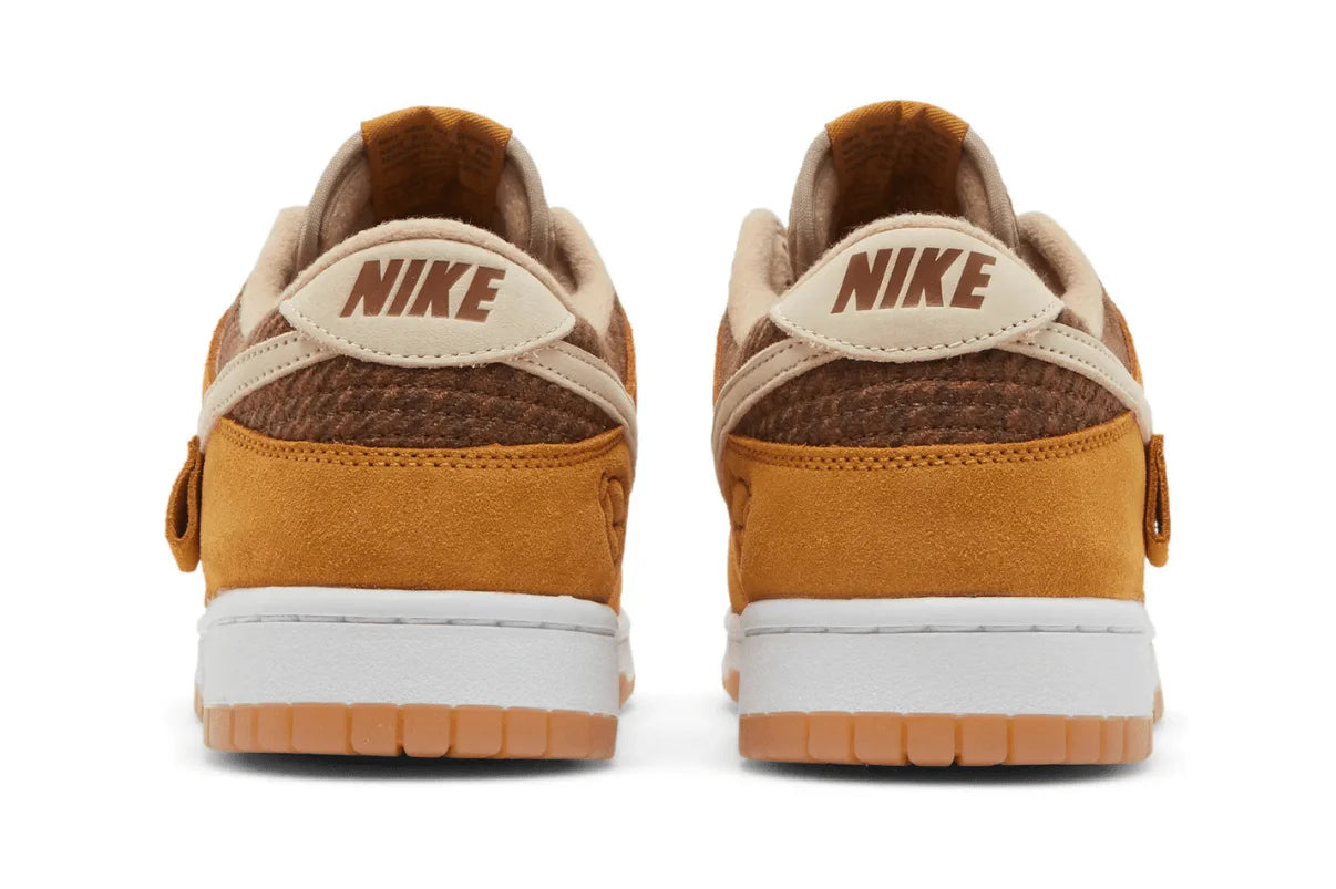 Tênis Nike Dunk Low Teddy Bear Marrom