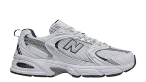 New Balance 530 White Silver Navy