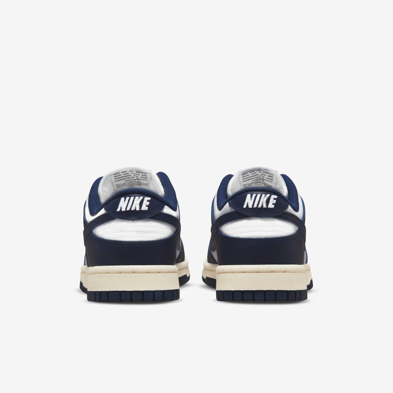Nike Dunk - Midnight Navy and White