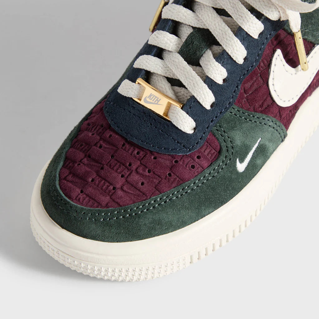 Kith x Air Force 1 Low PS 'Night Maroon'