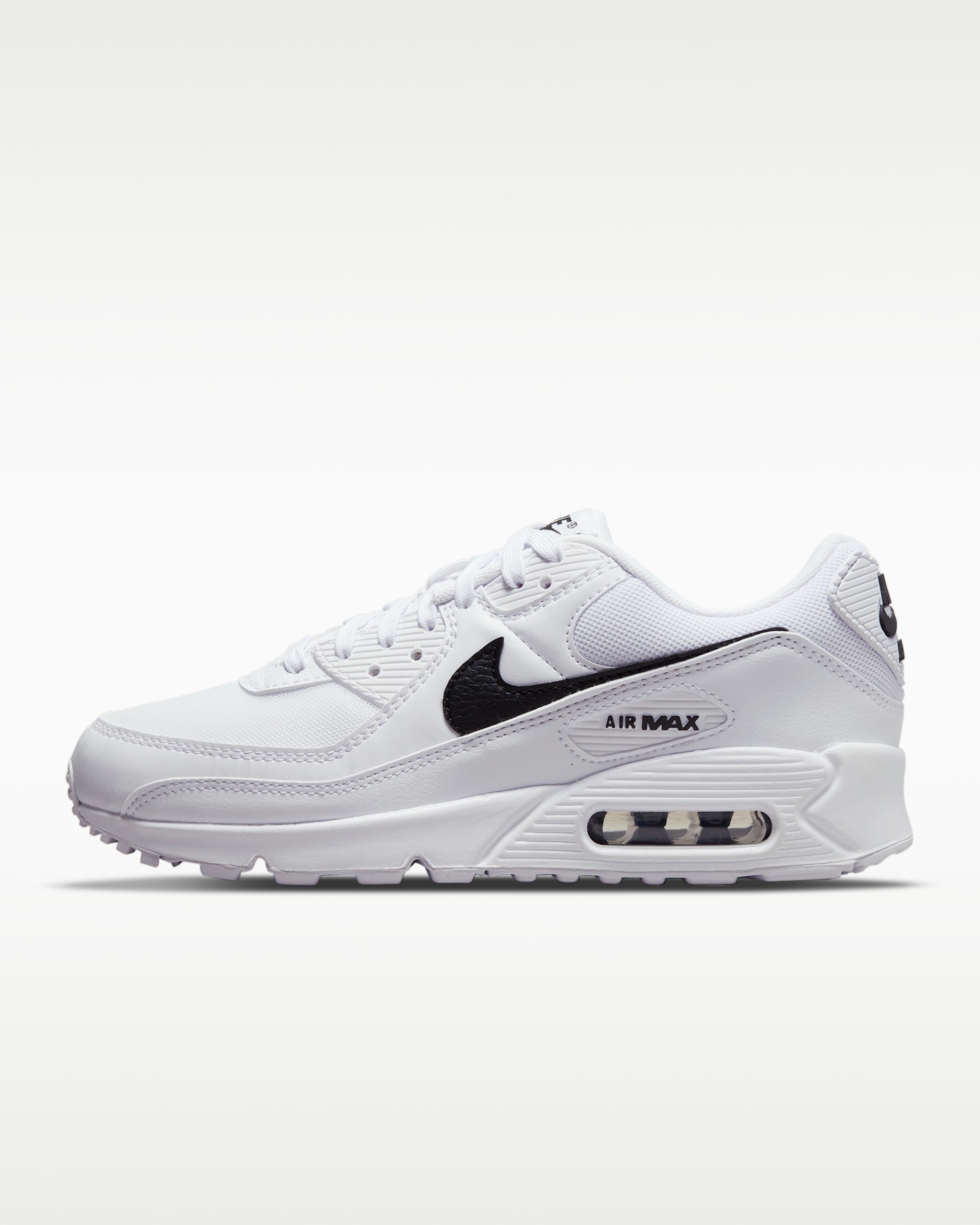 Wmns Air Max 90 'White Black'
