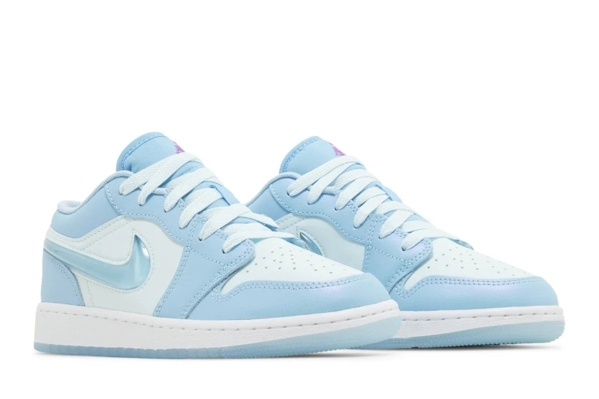 Tênis Air Jordan 1 Low Aquarius Blue Azul