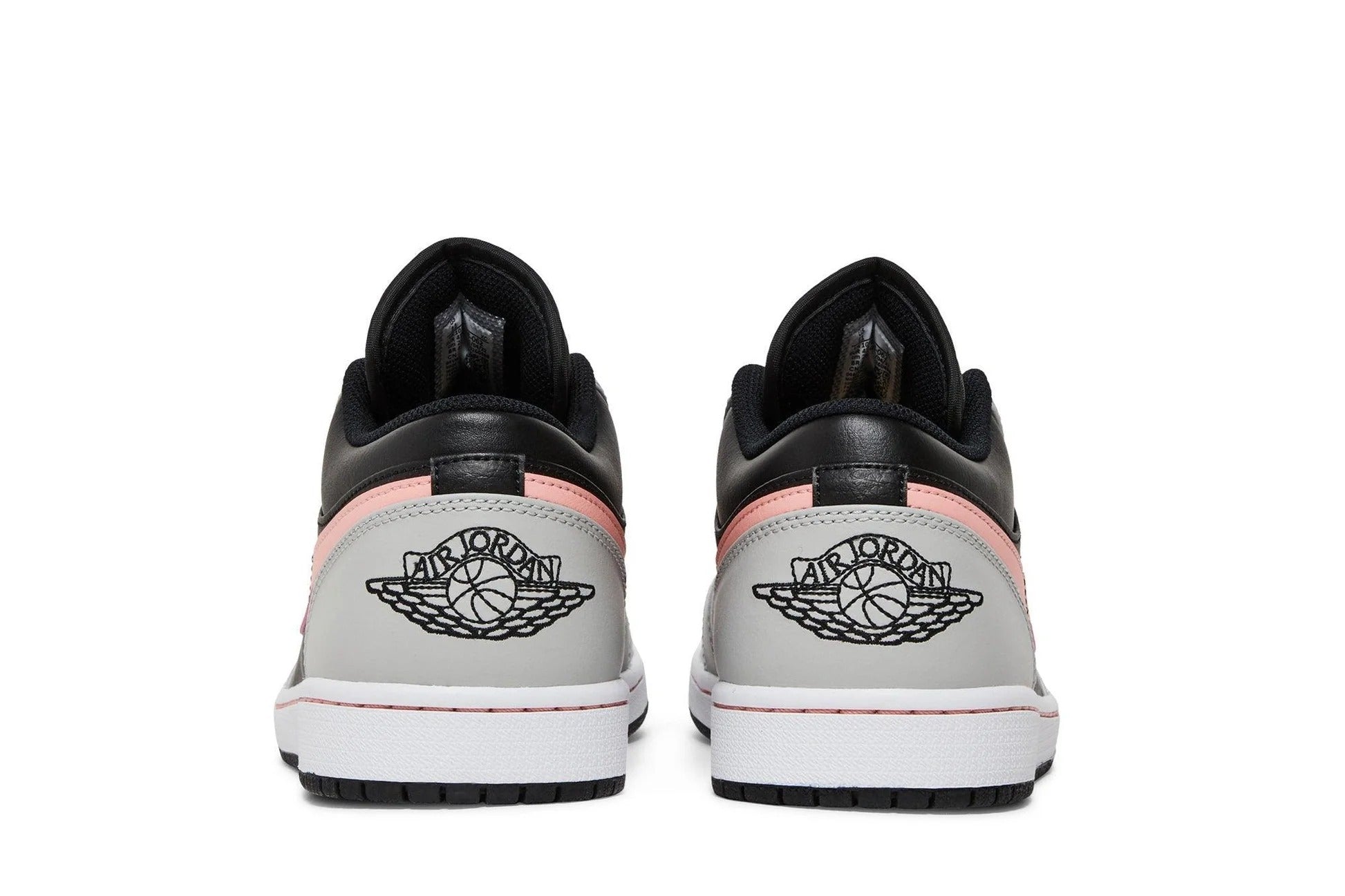Tênis Air Jordan 1 Low Black Grey Pink Cinza