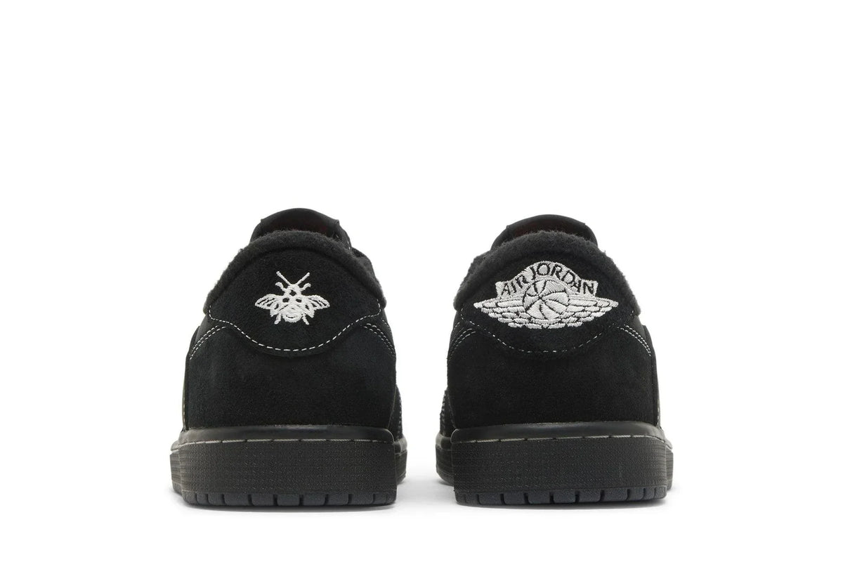 Tênis Travis Scott x Air Jordan 1 Low OG SP 'Black Phantom' Preto
