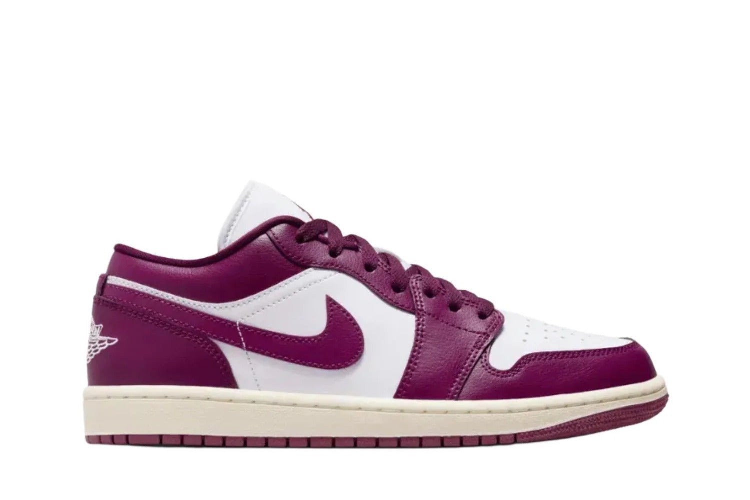 Tênis Air Jordan 1 Low Bordeaux Roxo