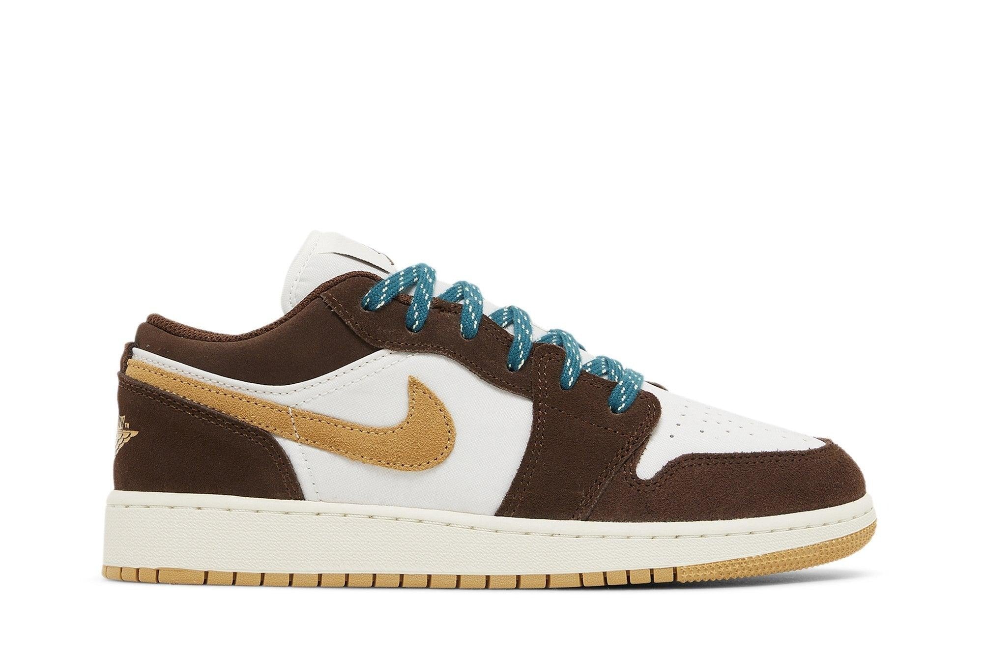 Tênis Air Jordan 1 Low GS Cacao Wow Marrom