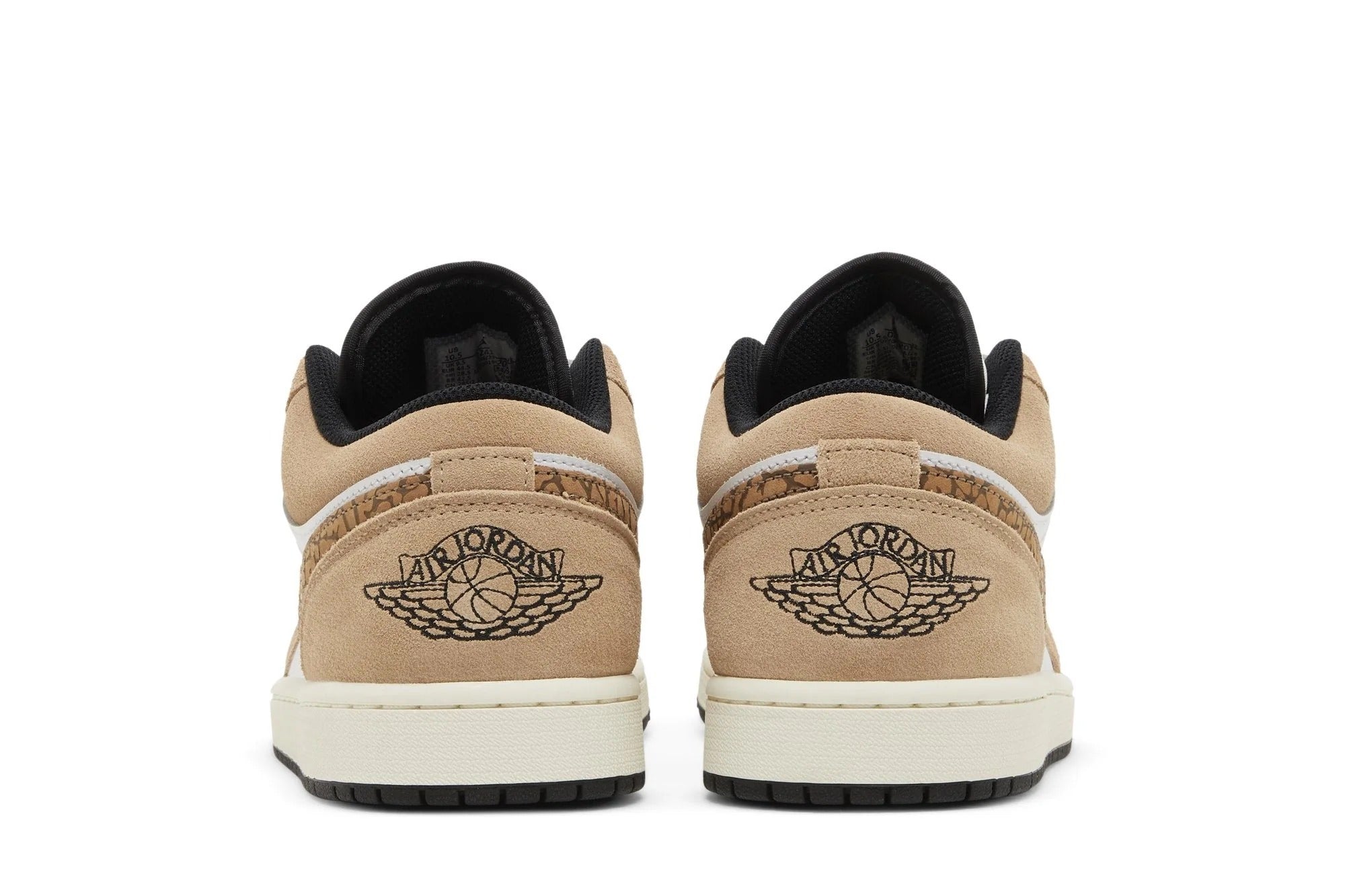 Tênis Air Jordan 1 Low "Elephant Brown" Marrom