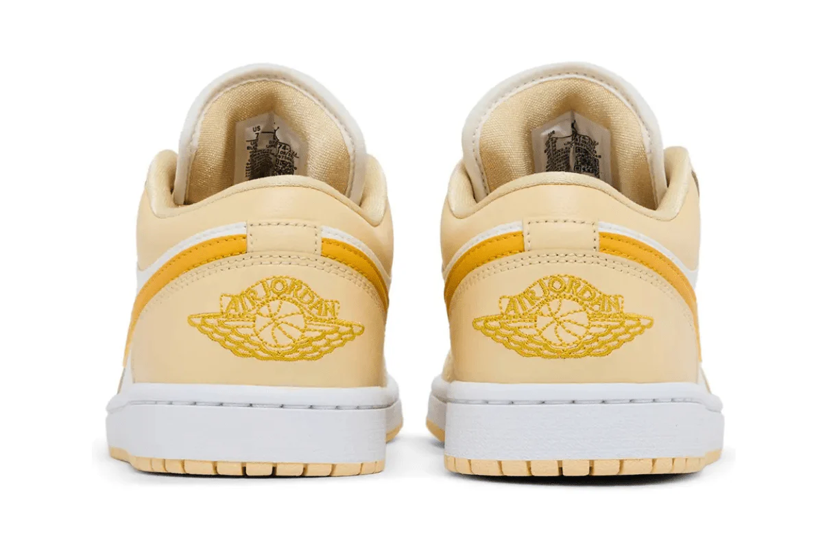 Tênis Air Jordan 1 Low "Team Gold" Amarelo