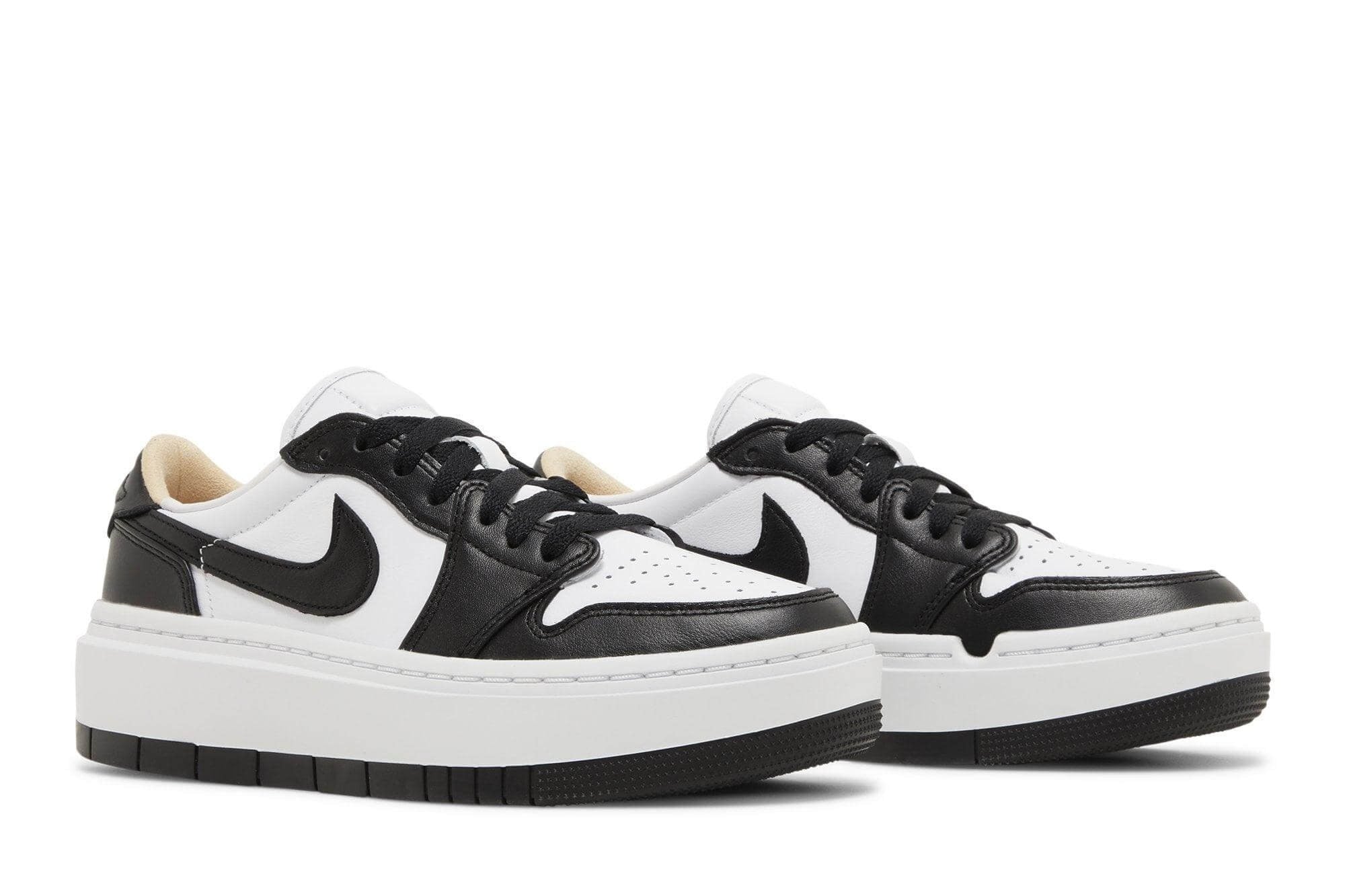 Tênis Air Jordan 1 Elevate Low Black White Preto