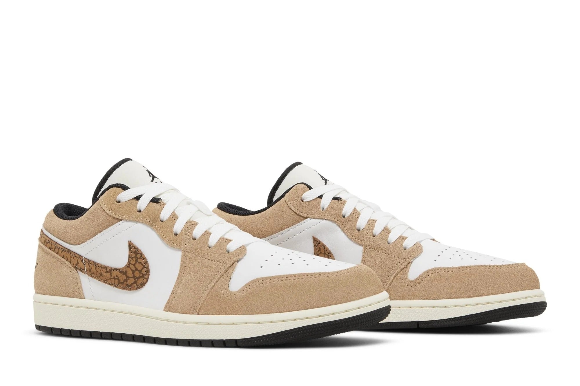 Tênis Air Jordan 1 Low "Elephant Brown" Marrom