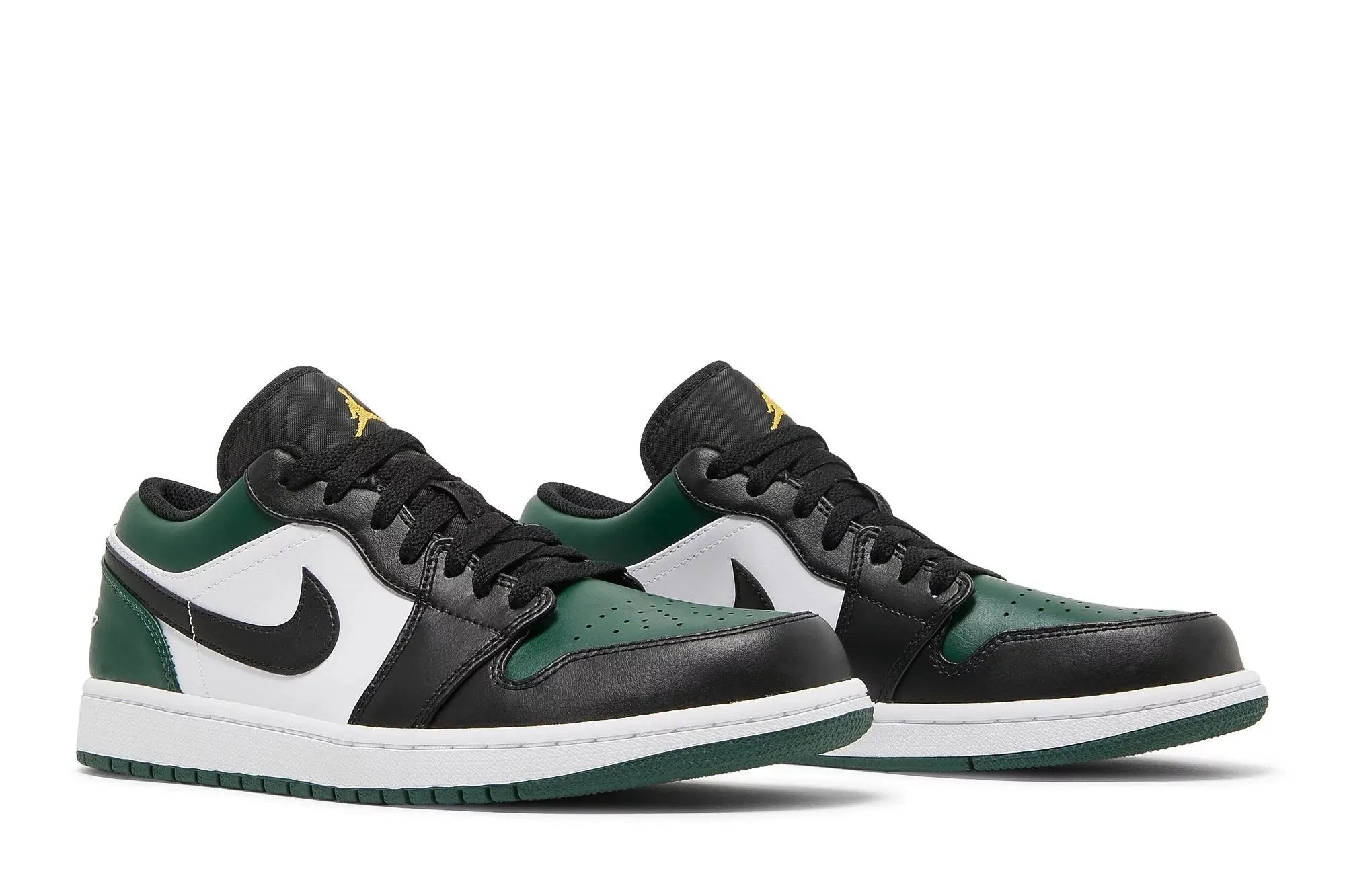 Tênis Air Jordan 1 Low Green Toe Verde