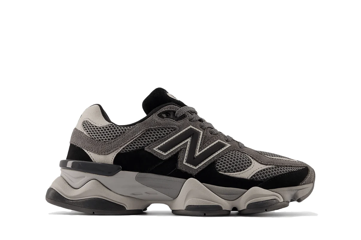 Tênis New Balance 9060 Black Castlerock Preto
