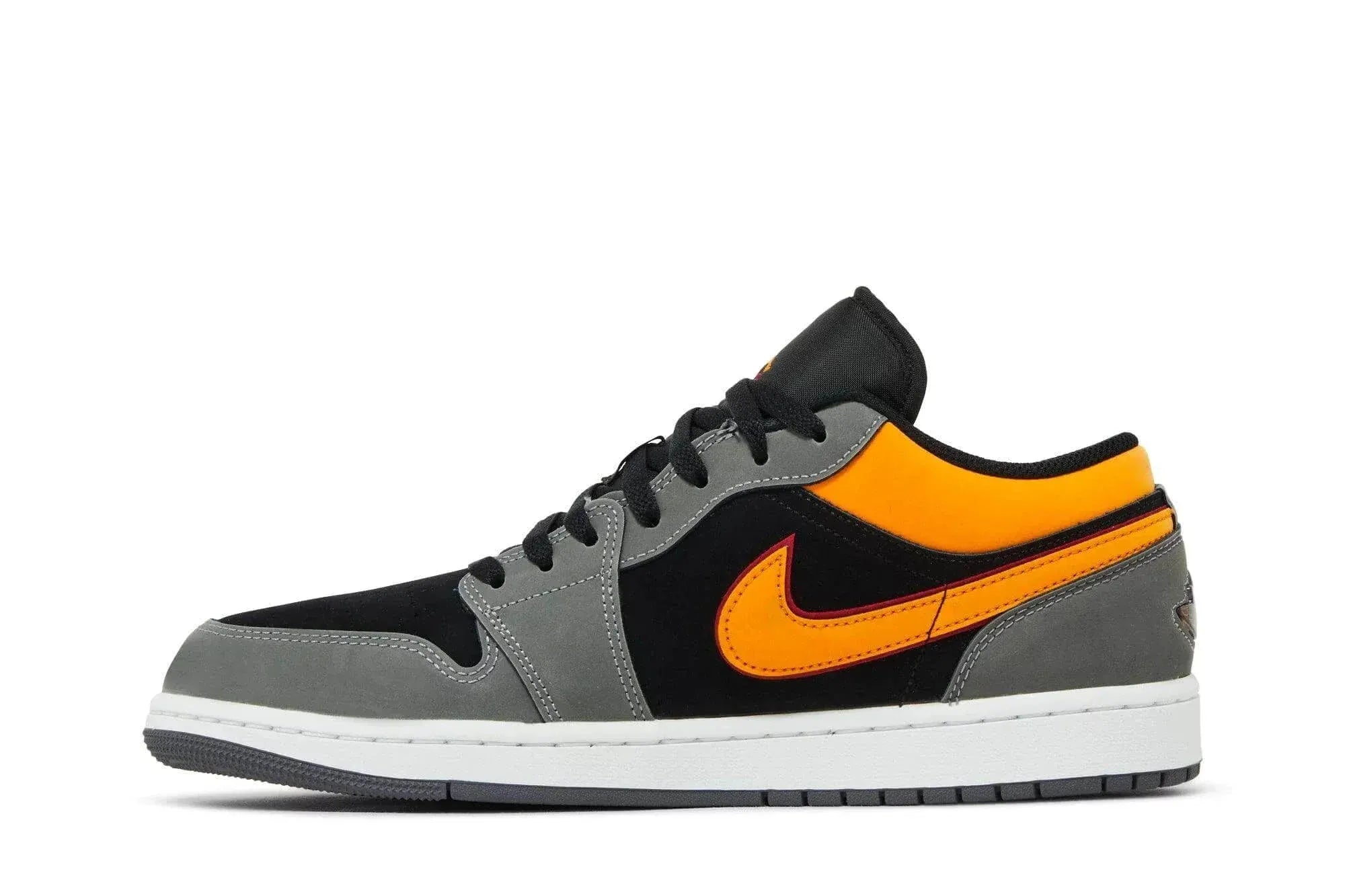 Tênis Air Jordan 1 Low SE Vivid Orange Cinza